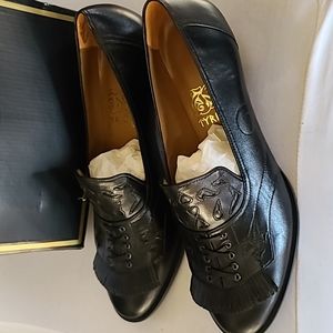 Women's dress heels. Norwegian.  TYRIHANS brand. New! Black. Size 39 (5.5-6)